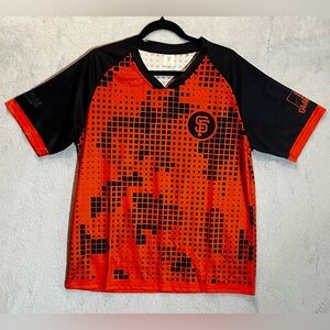 San Francisco Giants 415 Medium Section Soccer Jersey EUC